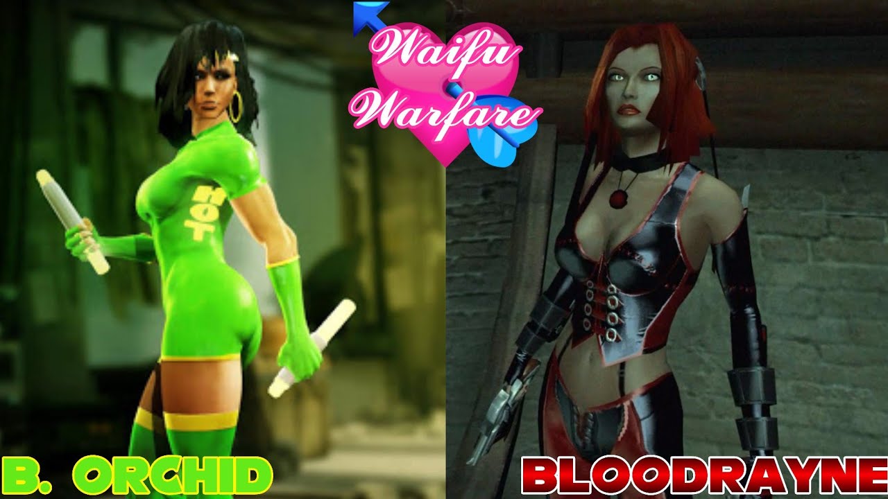 Waifu Warfare MUGEN Playthrough - B. Orchid / BloodRayne