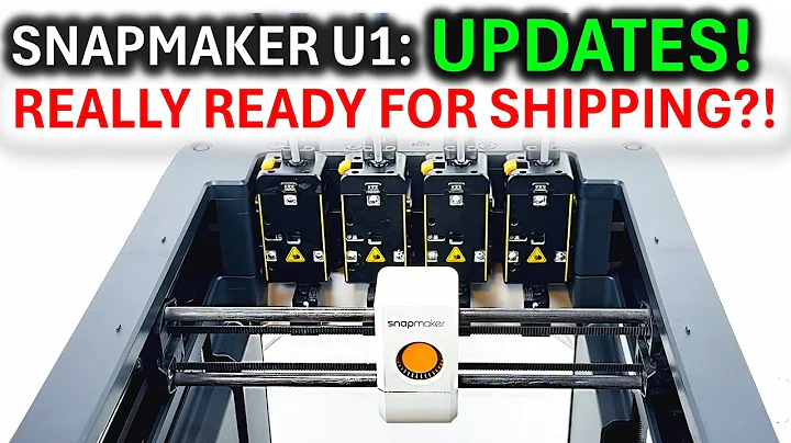 Snapmaker U1 – Improvements Before Delivery (Preview Update)