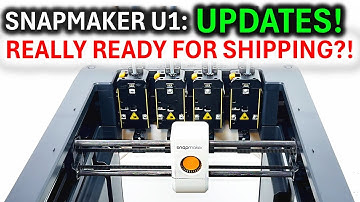 Snapmaker U1 – Improvements Before Delivery (Preview Update)