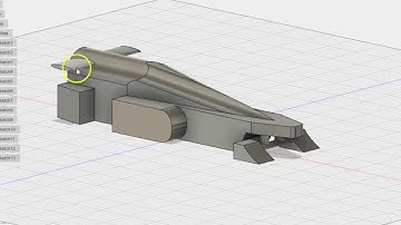 Basic F1 in Schools Car body in Fusion 360
