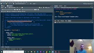 Michael Thomas, Tutorial: Building Custom Bootstrap Cards with Shiny