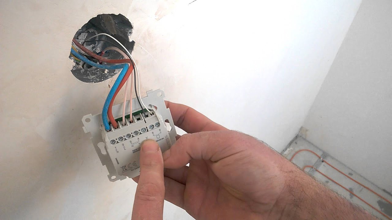 Терморегулятор. Программируемый терморегулятор OJ Microline. Монтаж ...