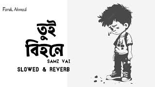 Tui bihone | তুই বিহনে | Samz vai | Lofi & lyrics | Slowedreverb | Soft music | Faruk Ahmed |