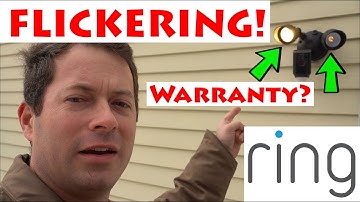 ✅Ring Floodlight Cam Flickering LED - Fix Repair Replace With Protect Plus Warranty?