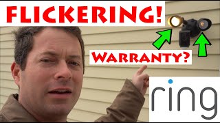 ✅Ring Floodlight Cam Flickering LED - Fix Repair Replace With Protect Plus Warranty?