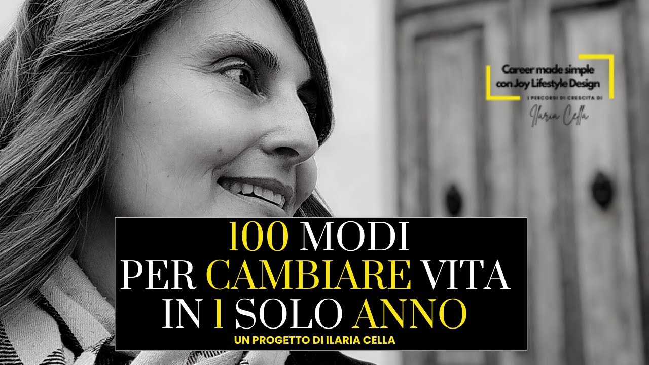 Come cambiare nel 2024 in un solo anno - YouTube