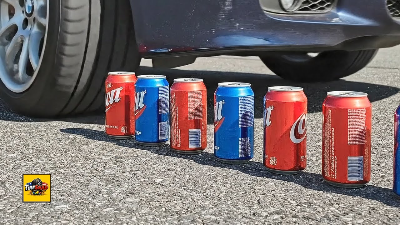 This ASMR Car Crushing Is Way Too Satisfying 😱 | car crushing things | tire crushing | 