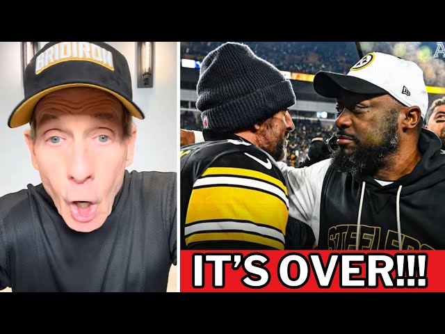 It's over! Aaron Rodgers and Mike Tomlin have to go! - Skip Bayless reacts  to Steelers' playoff exit - YouTube