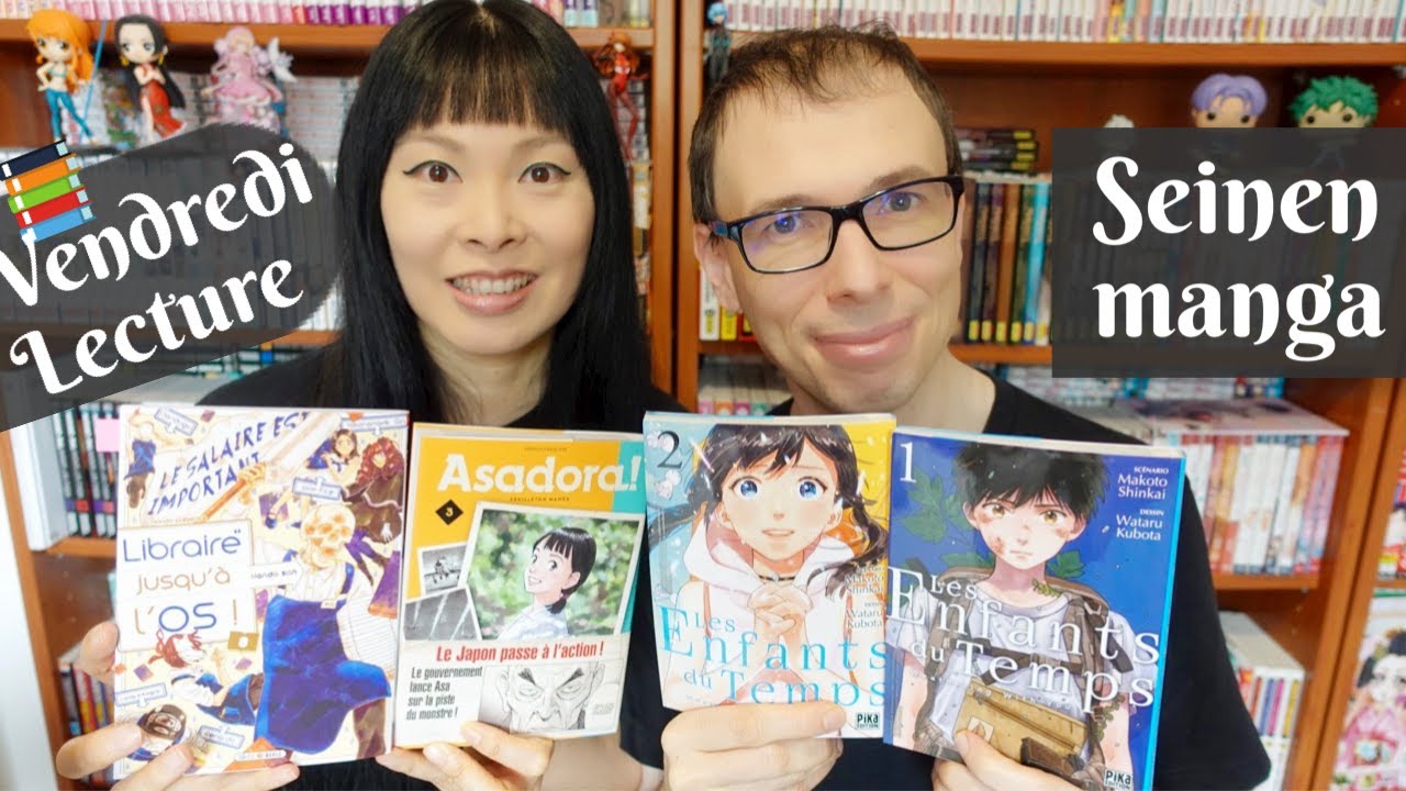 #VENDREDILECTURE #15 Seinen manga Libraire jusqu’à l’os Asadora! Les