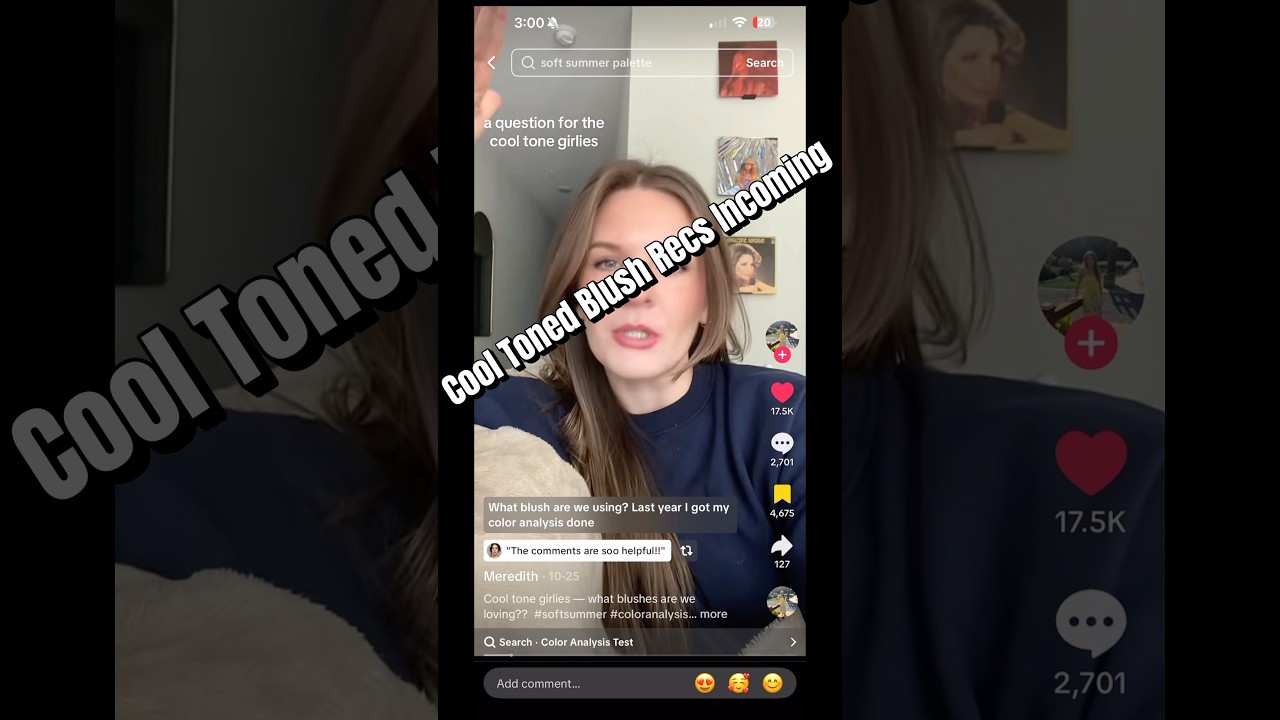 Cool toned blush recs for the cool toned peeps! 