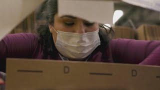 Inside Amazon fulfillment center