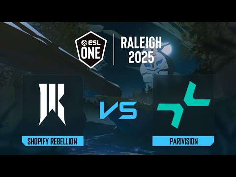 Shopify Rebellion проти PARIVISION | Гра 2 | ESL One Raleigh 2025 - Group A