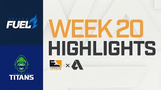 Akshon Highlights | Dallas Fuel vs Vancouver Titans | Week 20 | NA Day 1