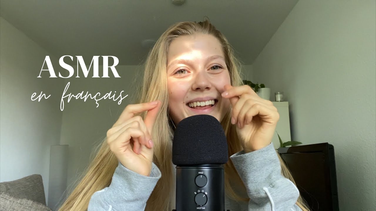 ASMR auf Französisch (en français) - ein Versuch 😂😂 / J’apprends le français (german)