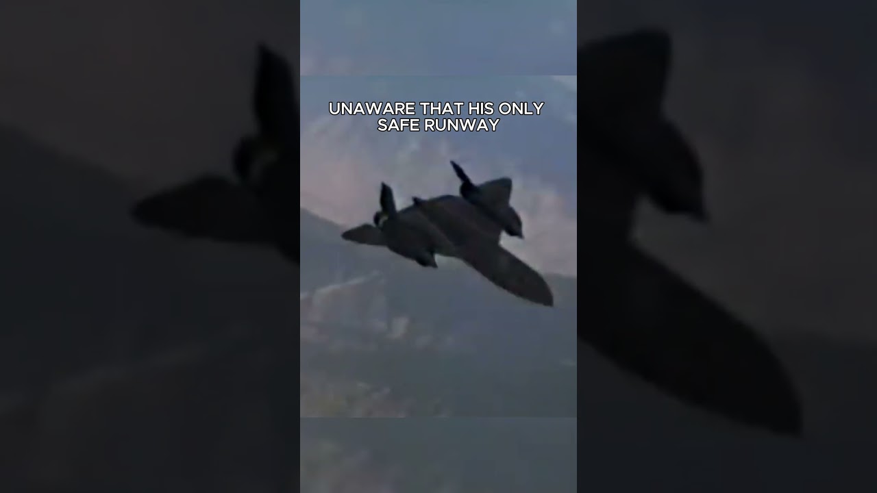 SR-71 made an emergency landing in Norway after spying over Murmansk 