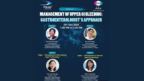 Management of Upper GI Bleeding: Gastroenterologist‘s Approach