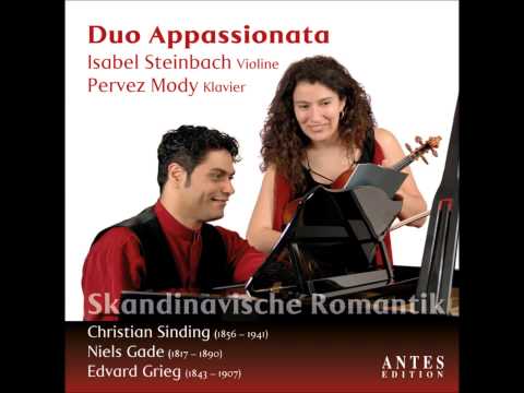 Sinding sonata op 73  1st mov. violin: ISABEL STEINBACH piano: PERVEZ MODY