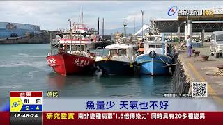 台東富岡漁港人比魚多漁獲銳減五成價格漲 