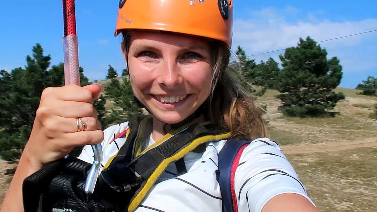 vlog ☀️  Полетела с горы  Ай-Петри / канатная дорога / опять потери