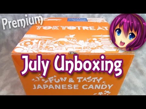 TokyoTreat Unboxing (July ) Tons of Japanese Candy~