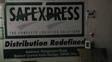 Safexpress. Logistics company