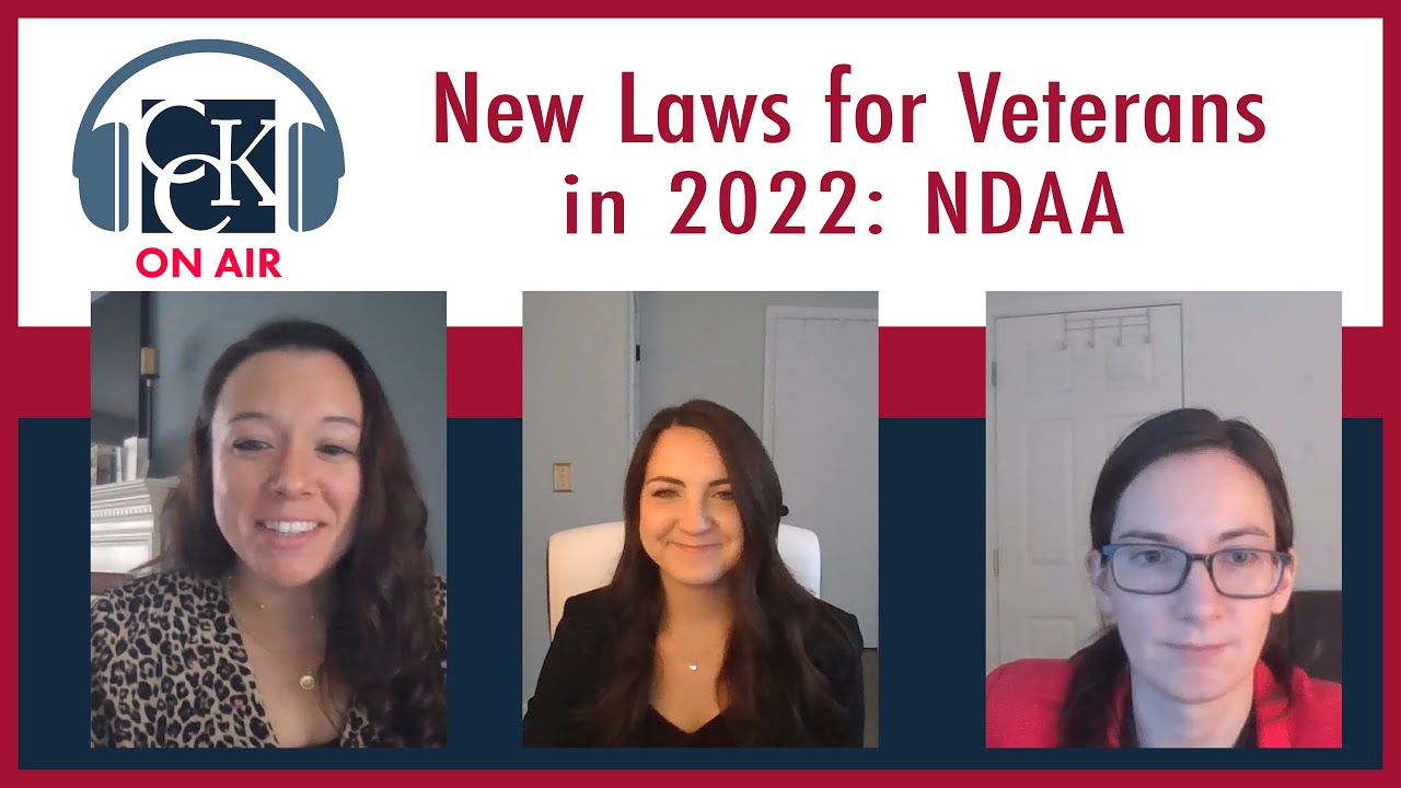 New Laws for Veterans and Servicemembers in 2022 NDAA YouTube