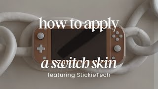 HOW TO APPLY A SKIN ON A SWITCH screenshot 1