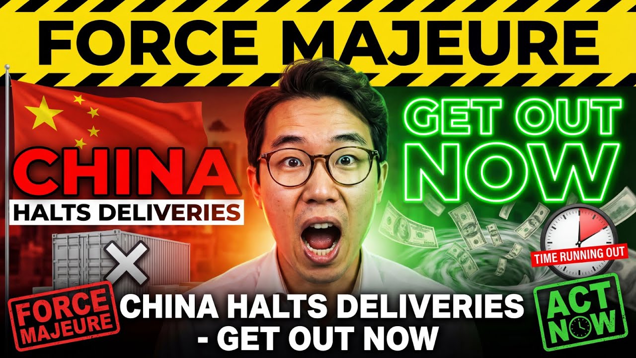 FORCE MAJEURE: China Just Halted Silver Deliveries. (Get Your Money Out NOW)
