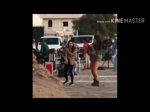 كواليس اغنية كاترينا كيف وسلمان خان يجنن