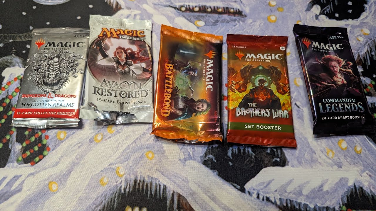 2023 Magic The Gathering Booster Pack Advent Calendar Day 6 - YouTube