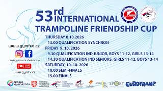 Syn Senior Mix / Syn Junior Boys / Syn Senior Men - QUALI - 53. TRAMPOLINE FRIENDSHIP CUP 2026