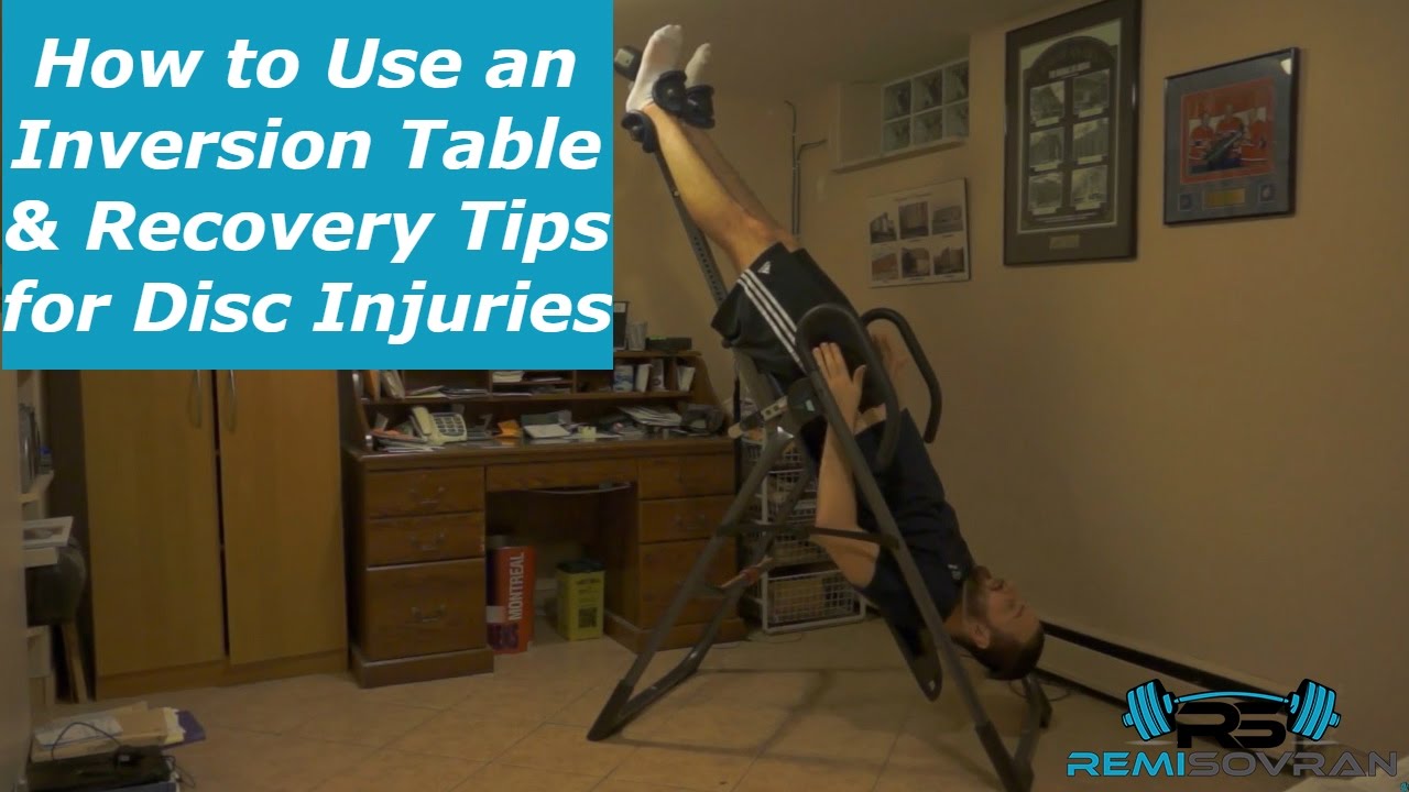 Can an Inversion Table Heal a Herniated Disc? 