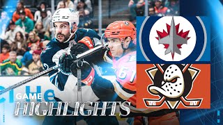 Anaheim Ducks vs. Winnipeg Jets - Game Highlights screenshot 5