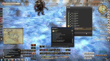 FFXIV - lvl 50 Unspoiled rocky outcrop (Mor Dhona)