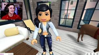 Djevojka I Ja Pravimo Snješka Bijelića U Bloxburgu