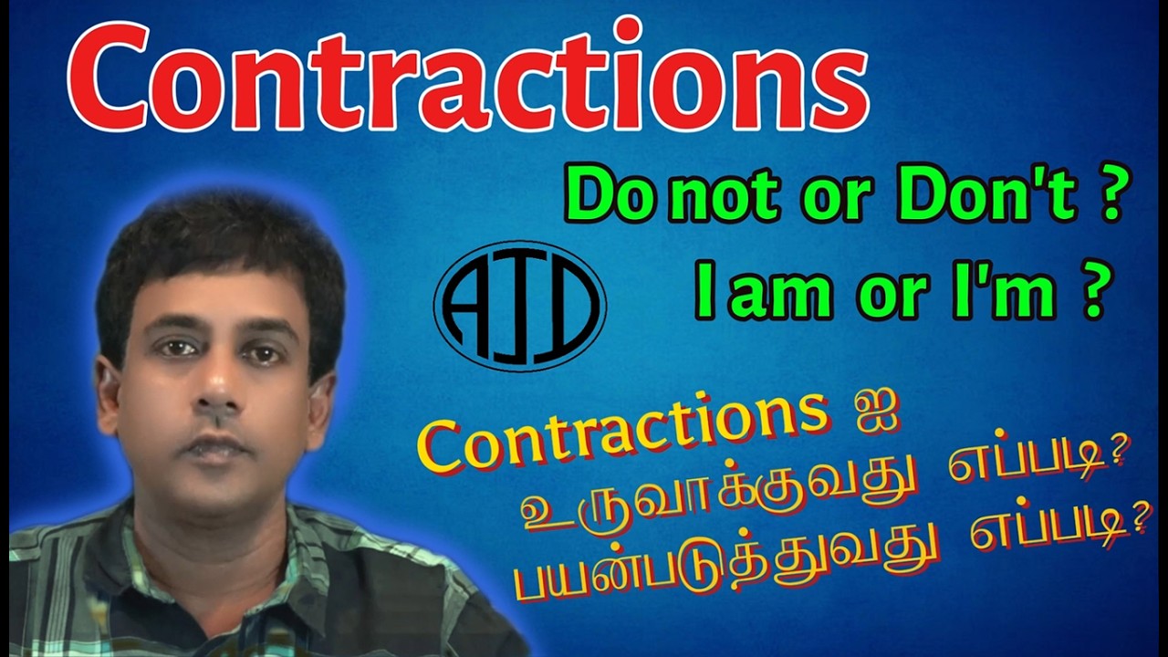 Contraction Do Not Stop Saying “Do Not” Start Saying “Don’t” | Contractions - YouTube