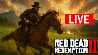 LIVE: Red Dead Redemption 2 – Outlaw Life Begins! 🔫 | RDR2 Story Mode | Arthur Morgan’s Journey