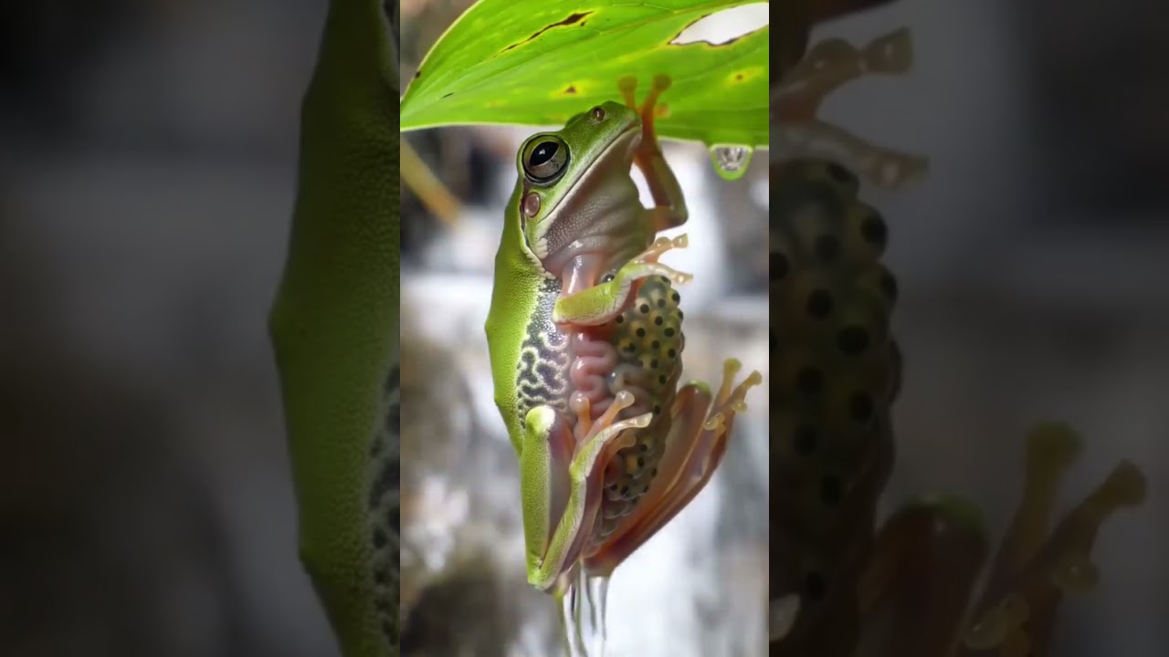 The Invisible Guardian: Secrets of the Glass Frog in Costa Rica 🍃🐸