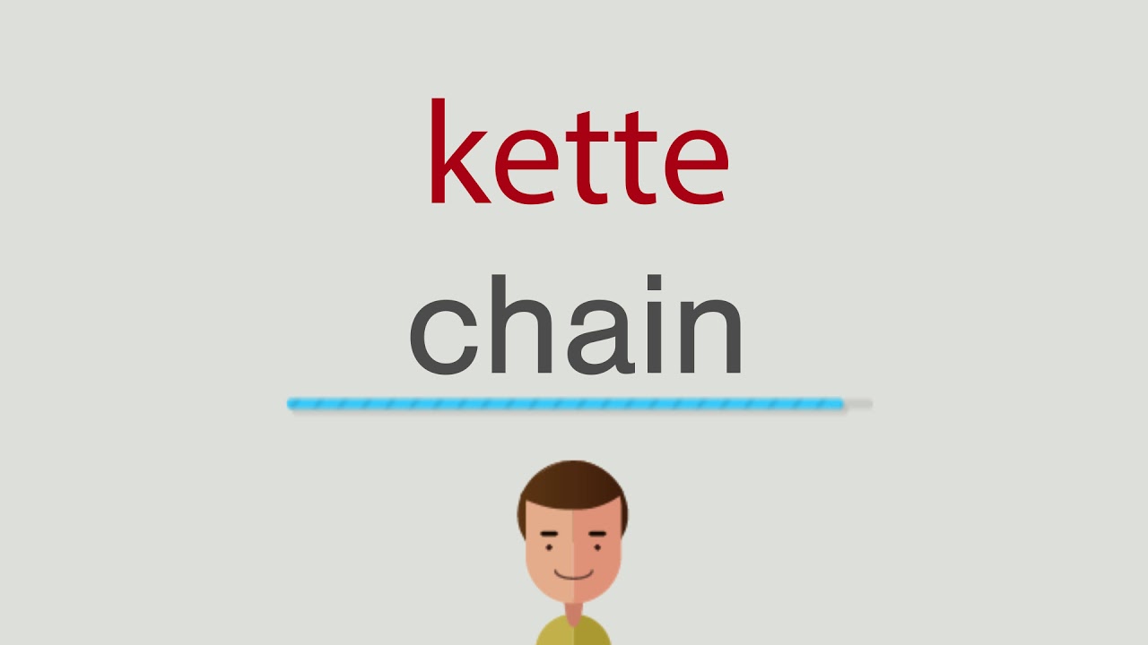 Was Heißt Kette Auf Englisch Wie heißt kette auf englisch - YouTube