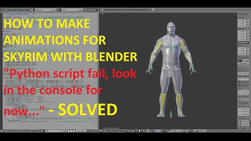 HOW TO MAKE AN ANIMATION FOR SKYRIM WITH BLENDER
