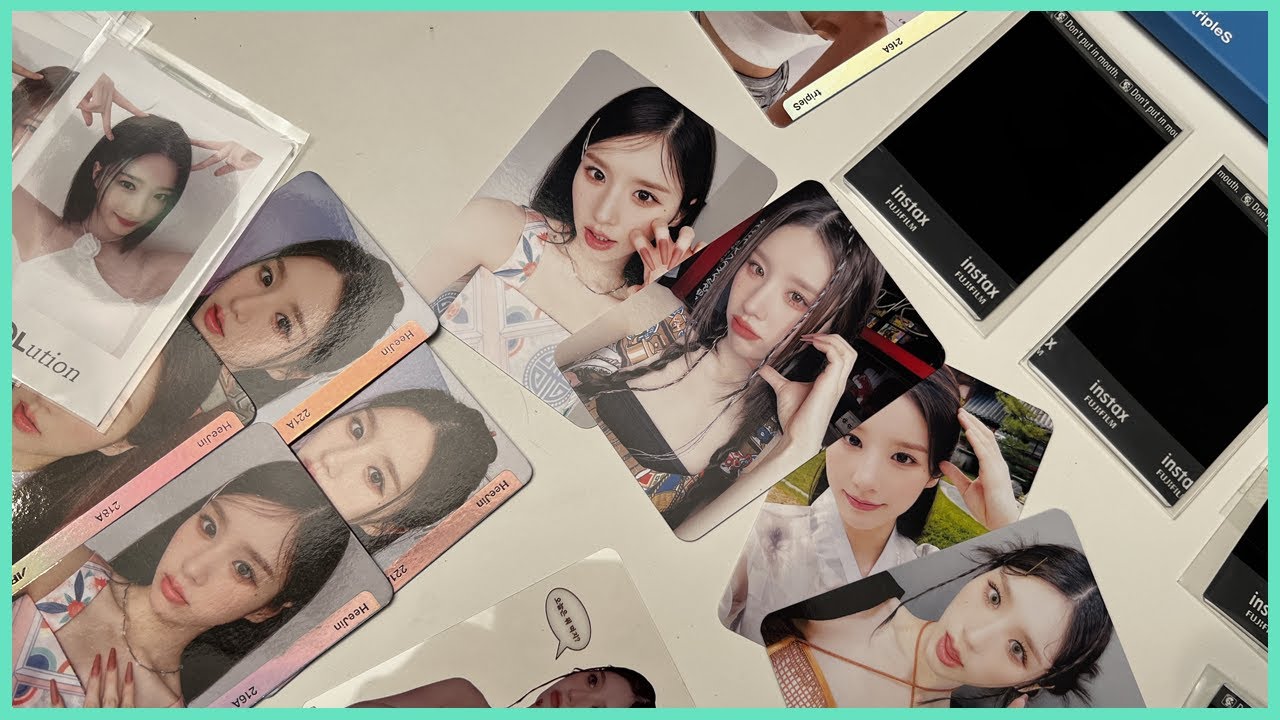 Korean Address Haul Unboxing: ARTMS Heejin + tripleS Albums