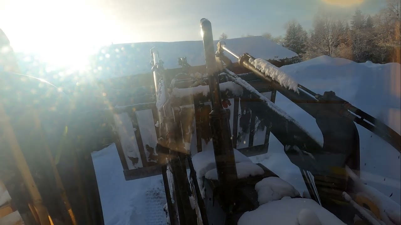 Volvo BM 6300 snow removal 2024-01-27