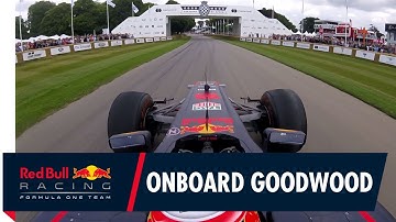 Go onboard at the Goodwood Festival of Speed 2017 with Pierre Gasly and the RB7!