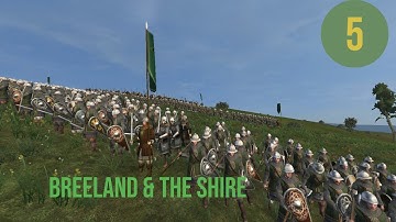 (5) Third Age Totalwar Divide and Conquer 4.5 :Bree land and the Shire - The southern advance