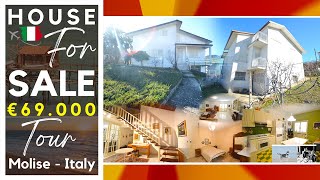 3 Bedroom VILLA in perfect condition with GARDEN, WELL and panoramic VIEW for sale in ITALY, Molise