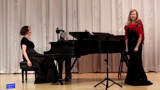 Alexander Dmitriev, three songs from Chanson Russe, Alla Borzova, soprano, Olga Gurevich, piano
