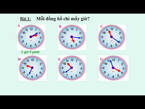 Video TOÁN LỚP 3 - TUẦN 24 - BÀI: THỰC HÀNH XEM ĐỒNG HỒ -... - YouTube