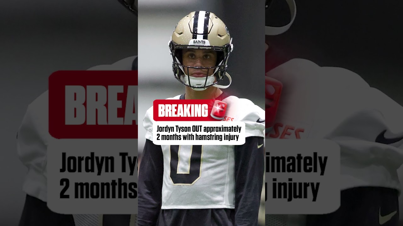 Jordyn Tyson was selected 8th overall in the 2026 NFL Draft by the Saints #nfl #jordyntyson