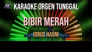 BIBIR MERAH - IDRUS HASNI / KARAOKE ORGEN TUNGGAL