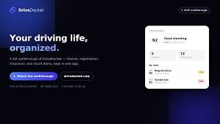 DriveDocket application walkthrough: see everything before it costs you